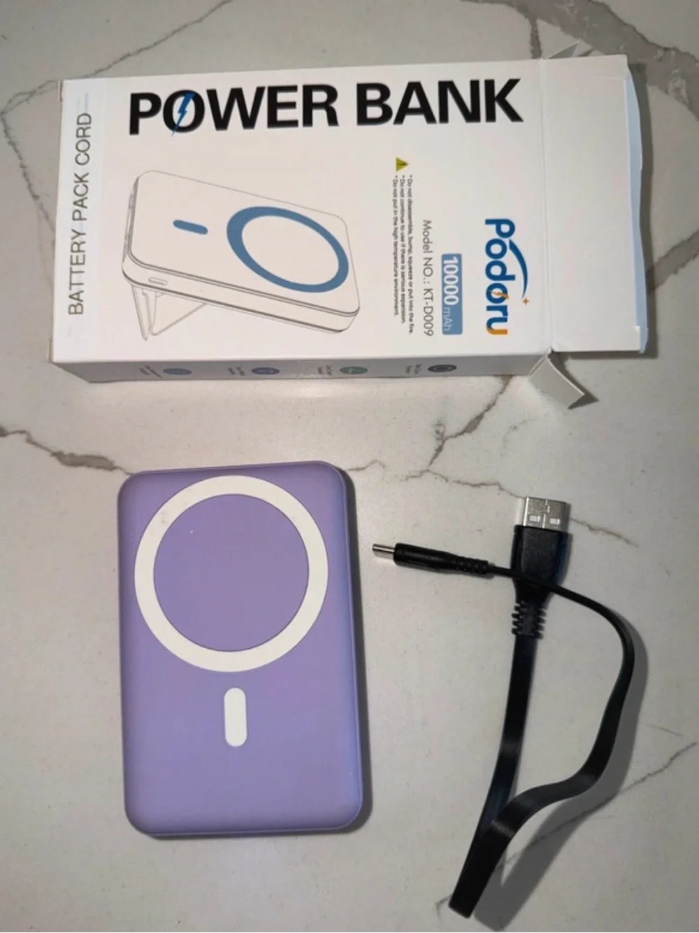 Portable Power Bank Wireless Charging
